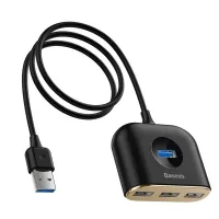 BASEUS CAHUB-AY01 SQUARE 4IN1 100 CM USB HUB